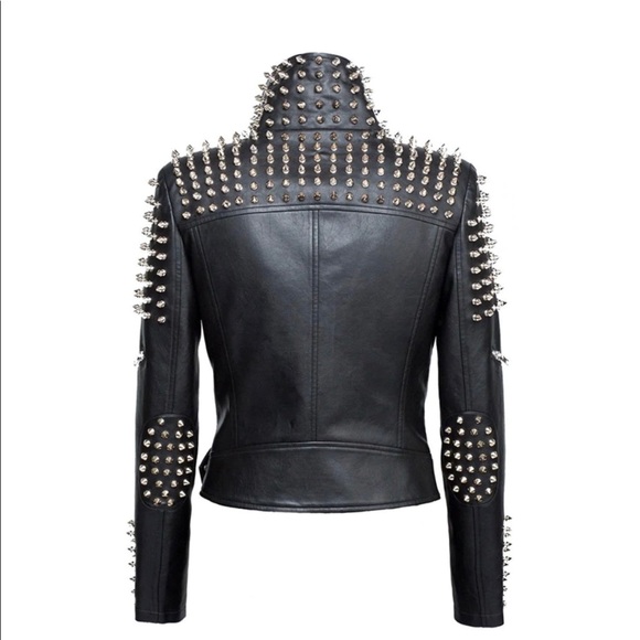 NWT Vegan Motorcycle Jacket - Picture 4 of 5